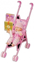 Lalka Julka z wózkiem