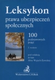 Leksykon prawa ubezpieczeń społecznych. Wyd 2