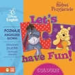 Poznaję angielskie słowa. Kubuś i Przyjaciele. Książka z puzzlami
