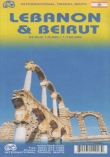 Liban i Bejrut. Mapa ITMB 1:190 000/ / 1:8 000 
