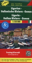 Ligurien Italienische Riviera Genua 1:150 000