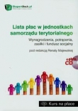 Lista płac w jednostkach samorządu terytorialnego + CD