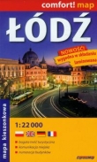 Plan miasta.  Łódź. 1:22 000  Midi Laminowana