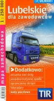 Lubelskie dla zawodowców mapa samochodowa 1:250 000