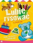 Lubię rysować z pieskiem Nauka rysowania z naklejkami