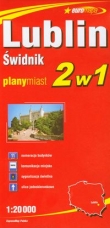 LUBLIN PLAN 1:20000 2W1 ŚWIDNIK PAPIER EXPRESS MAP 9788360120507