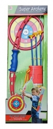 Łuk 70cm z 3 strzałami i tarczą 23cm