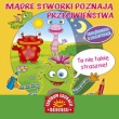 Mądre stworki poznają przeciwieństwa Książka z nalepkami