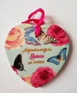 Magnes ceramiczny, Najcudowniejsza Babcia na świecie, serce, morski