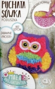 Mała projektantka Puchata sówka poduszka