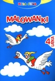 Mała sowa. Malowanki 4 latka