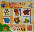 Małe zoo klocki obrazkowe 6 w 1