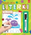 Maluch pisze LITERKI. Piszę i zmazuję