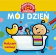 Maluszek koloruje Mój dzień Książka z naklejkami