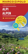 MAPA DROG.-ALPY 1:800 000 MARCO POLO
