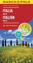 MAPA DROG.-WŁOCHY MALTA 1:800 000 MARCO POLO 9783829738330