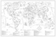 Mapa Kolorowanka Świat Młodego Odkrywcy
