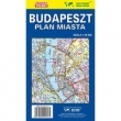 Mapa składana Budapesztu 1:28 000