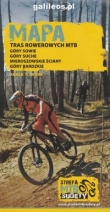 Mapa tras rowerowych MTB strefa Sudety 1:50 000
