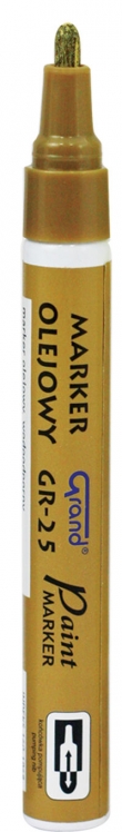 Marker olejowy GR-25 GRAND złoty