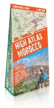 Maroko Atlas Wysoki (High Atlas Maroko) trekking map