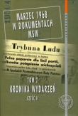 Marzec 1968 w dokumentach MSW Tom 2 Kronika wydarzeń Część 2
