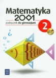 Matematyka 2001. Klasa 2, gimnazjum. Podręcznik (+CD)