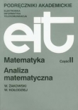 Matematyka część II Analiza matematyczna