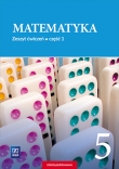 Matematyka klasa 5, szkoła podstawowa, zeszyt ćwiczeń część 1