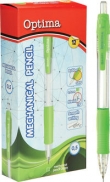 Mechaniczny Ołówek OPTIMA Zielony Op. 12szt.
