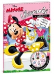 Minnie. Ubieranki z naklejkami.
