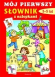 Mój pierwszy słownik z nalepkami 3-5 lat