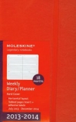Moleskine Kalendarz 2013-14 Weekly Red L