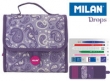 Multipiórnik MILAN z 2 piórnikami DROPS