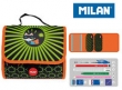 Multipiórnik MILAN z 2 piórnikami SUPER HEROES czarny