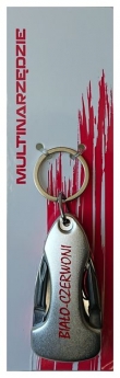 Multitool-brelok z latarką Biało-czerwoni