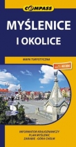 Myślenice i okolice Mapa turystyczna 1:40 000