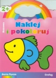 Naklej i pokoloruj Różowa