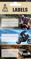Naklejki na zeszyt  - Dakar