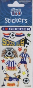 Naklejki Sticker Boo Piłkarze