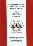 New directions in cross-cultural psychology