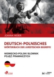 Niemiecko-polski słownik pojęć prawniczych / Deutsch-polnisches Wörterbuch der juristischen Begriffe