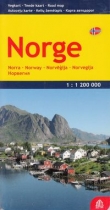 Norwegia mapa 1:1 200 000