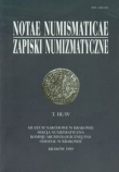 Notae Numismaticae Zapiski Numizmatyczne tom 3/4