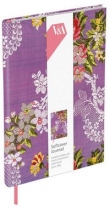 Notatnik ozdobny Purple Dress Fabric 160 stron