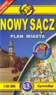Nowy Sącz plan miasta 1:20 000
