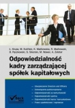 Odpowiedzialność kadry zarządzającej spółek kapitałowych