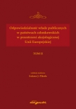 Odpowiedzialność władz publicznych w państwach członkowskich w przestrzeni aksjologicznej Unii Europejskiej