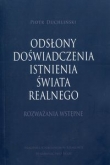 Odsłony doświadczenia isntnienia świata realne