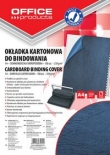 Okładki do bindowania Office Products A4 skóropodobna 100 sztuk ciemnoniebieska